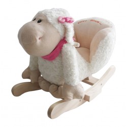 ROCHING LAMB WITH CHAIR